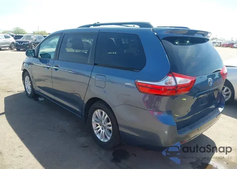 2016 Toyota Sienna Xle 8 Passenger from USA, damaged, VIN 5TDYK3DC3GS714537